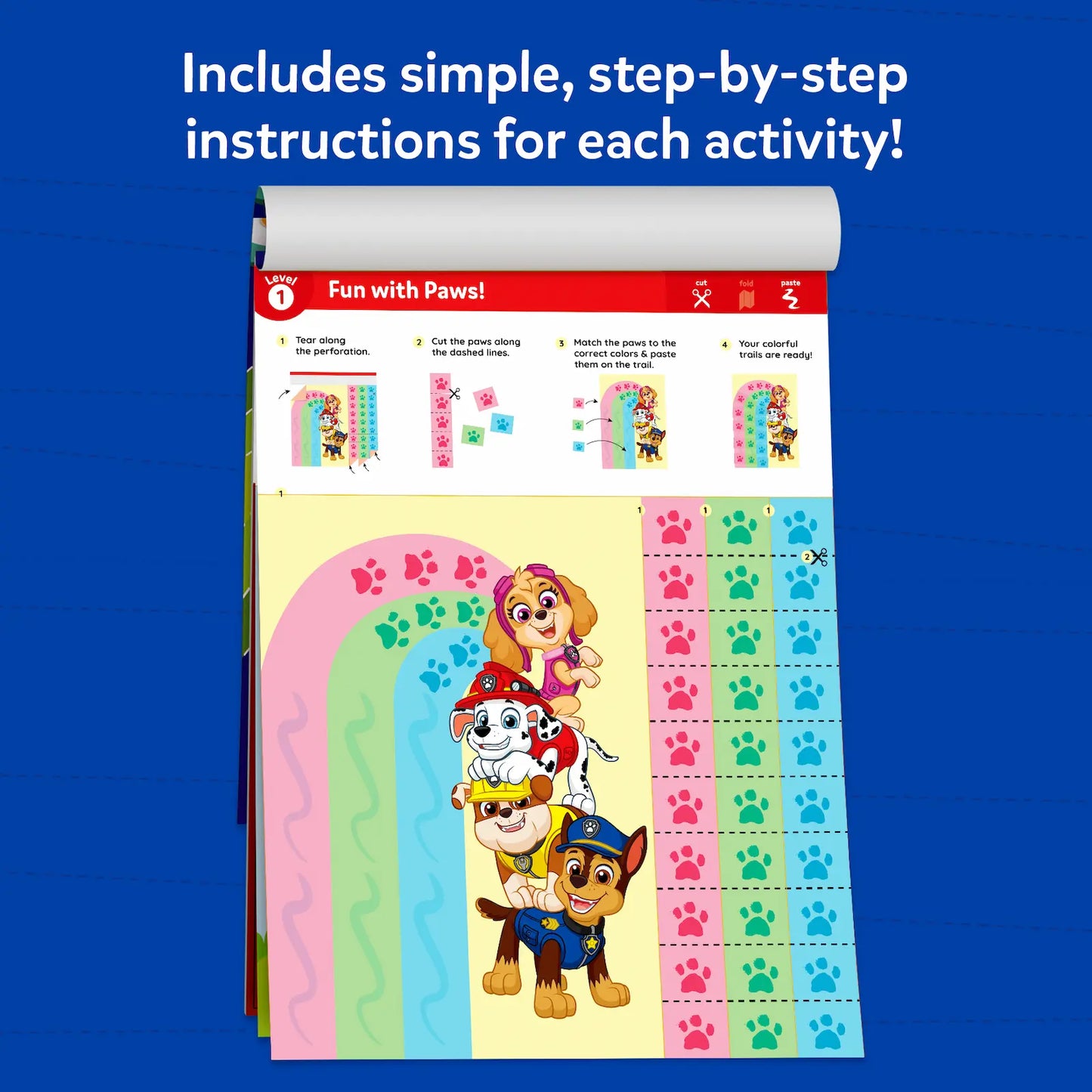 Snip, Snip! PAW Patrol | Art & Craft Activity Kit (ages 3-7)