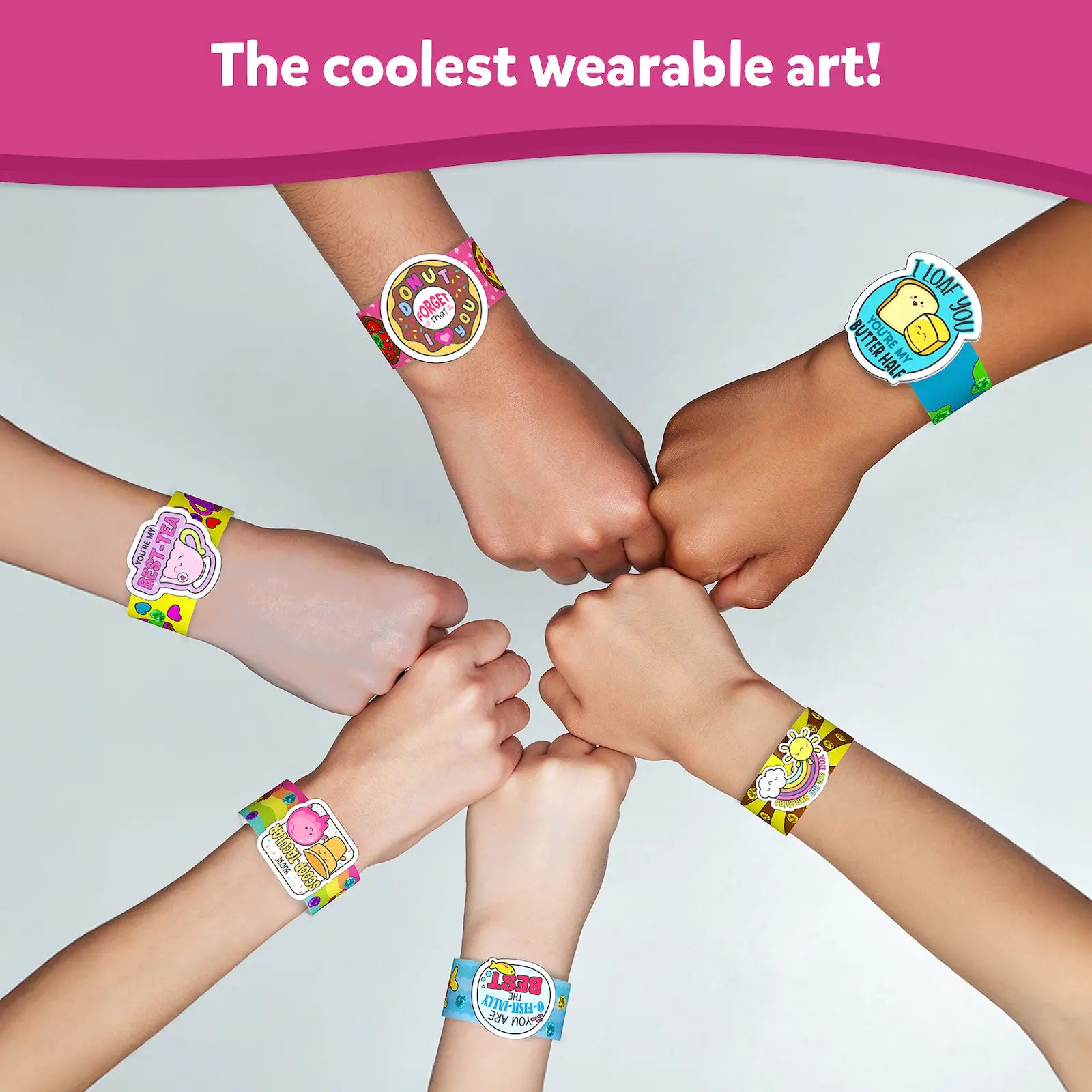 Snap Bandz:  Friendship Bands New | Art & Craft Activity Kit (ages 4-10)