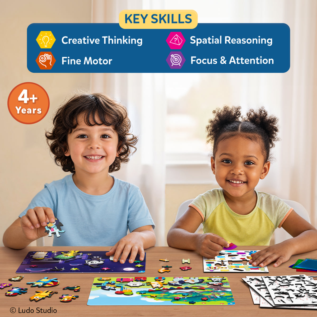 Foil Fun Bluey : World Of Animals