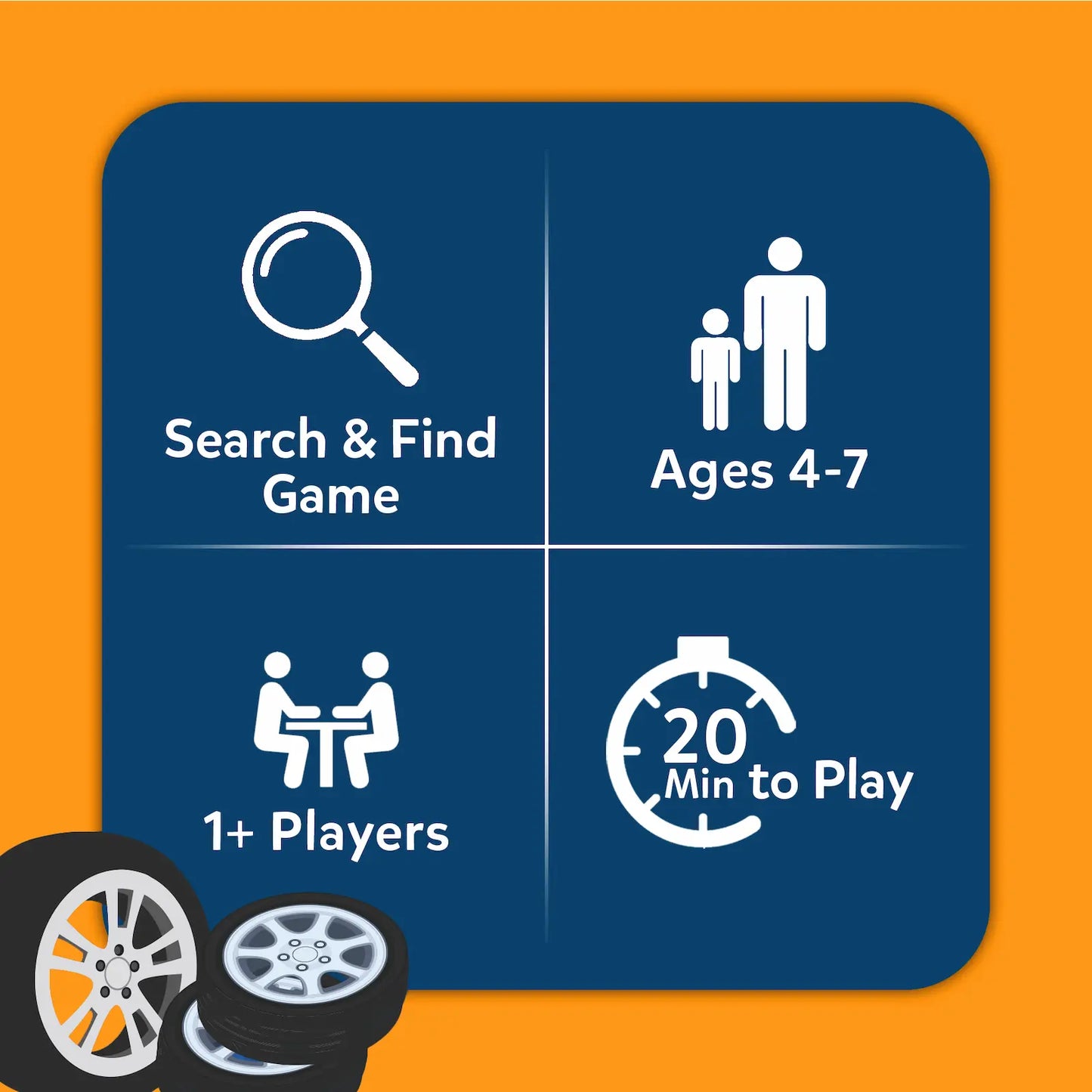Found It! Combo: Indoor + Travel (ages 4-7)