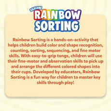 Rainbow Sorting Game V3 | Sorting, Counting & Sequencing Toy (ages 3-6)