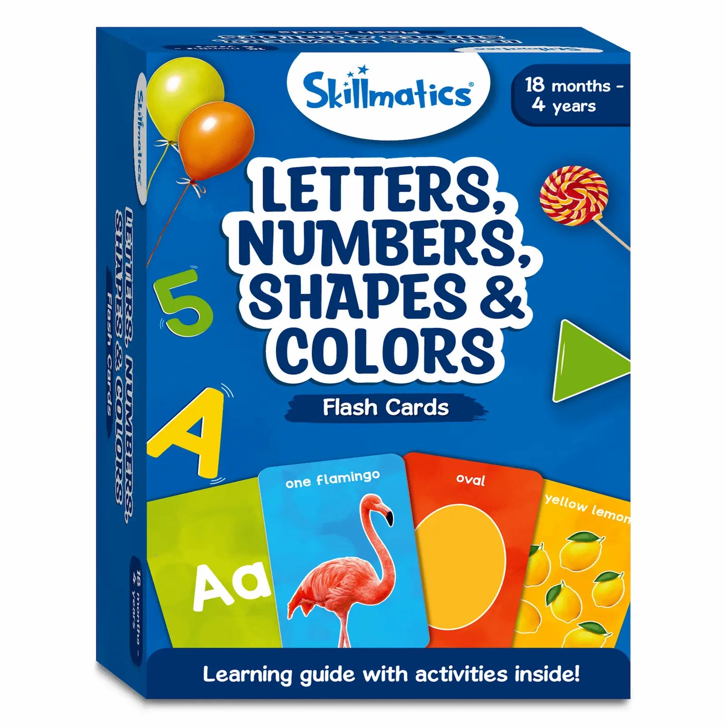 Flash Cards for toddlers: Letters, Numbers, Shapes & Colors (ages 1-4)