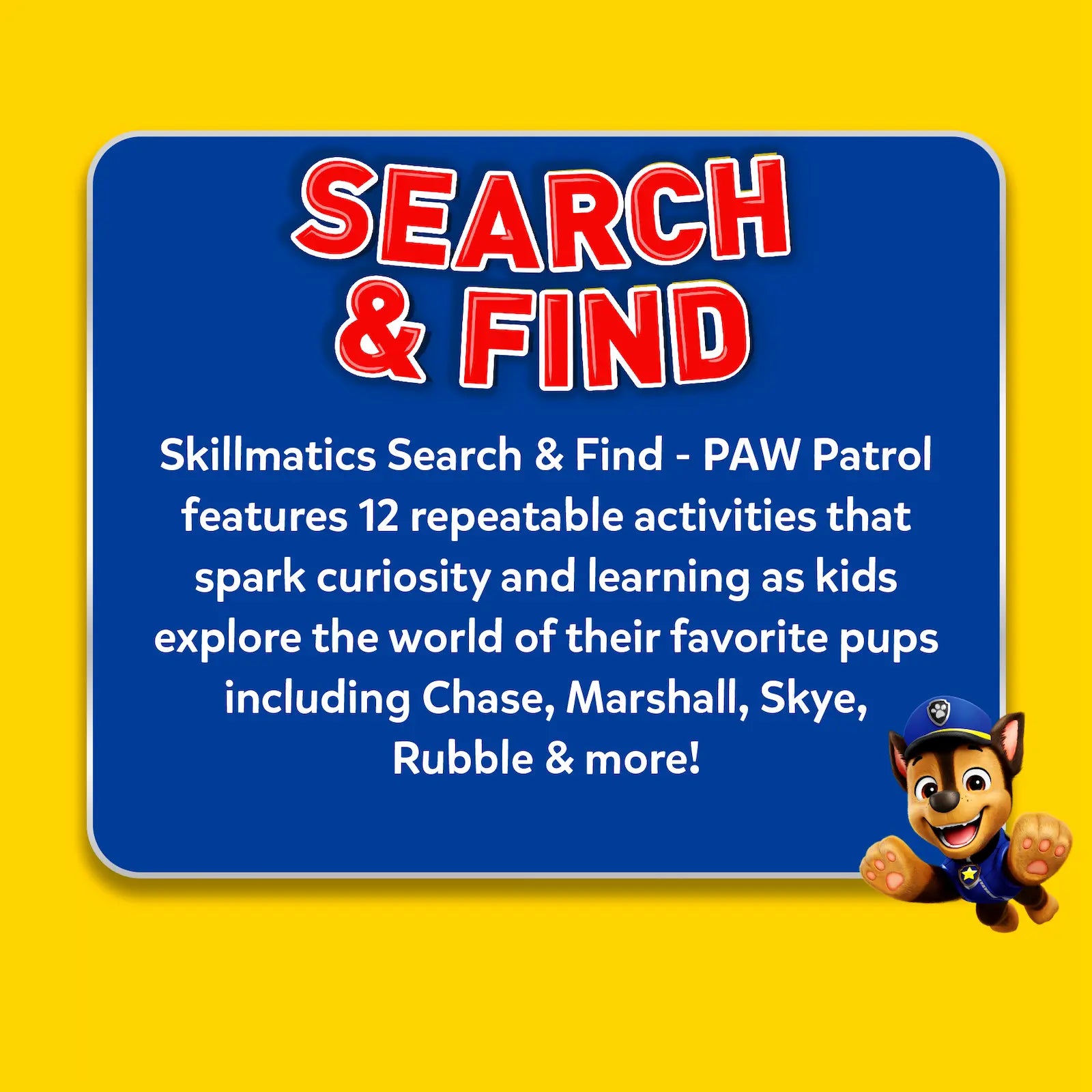 Search & Find PAW Patrol | Reusable Activity Mats (ages 3-6)