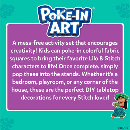 Poke-in Art: Lilo & Stitch | Mess-Free Art for Kids (ages 4-9)
