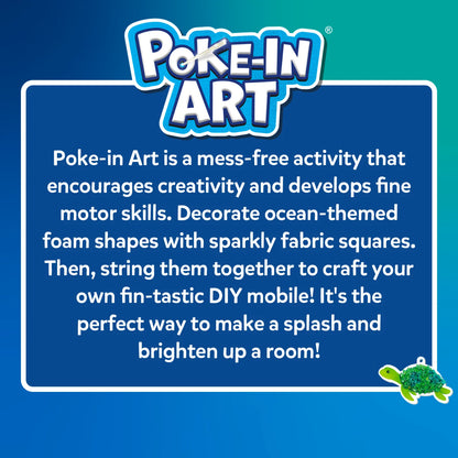 Poke-in Art: Underwater Animals | Mess-Free Art for Kids (ages 4-9)
