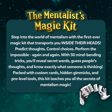 The Mentalist's Magic Kit | Tricks & Illusions Kit for Kids (ages 10+)