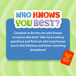 Who Knows You Best New? | Family & Party Card game (ages 8+)