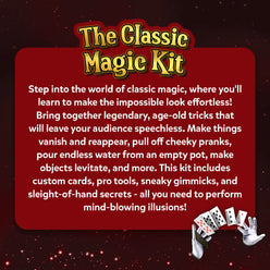 Magic - Classic | Tricks & Illusions Kit for Kids (ages 10+)