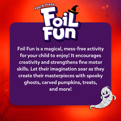 Foil Fun: Halloween Edition | No Mess Art Kit (ages 4-9)