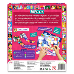 Tape It: Unicorns & Princesses | Sticker Puzzle Activity (Ages 4-8)