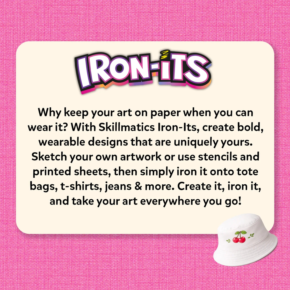 Iron-Its | DIY Fabric Art & Craft Kit (ages 7+)