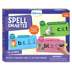 Spell Smarter | Spelling and Phonics Write & Wipe Cards (ages 4- 7)