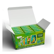 Open box of Animal Playing Cards from the 15 Packs Playing Cards Set for ages 4 to 7