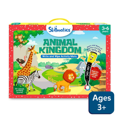 Animal Kingdom | Reusable Activity Mats (ages 3-6)