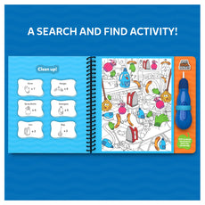 Interactive search-and-find activity book Water Spotter Around The House for kids ages 4-8