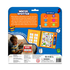 Water activity book for children from Water Spotter Around The House reusable search and find book