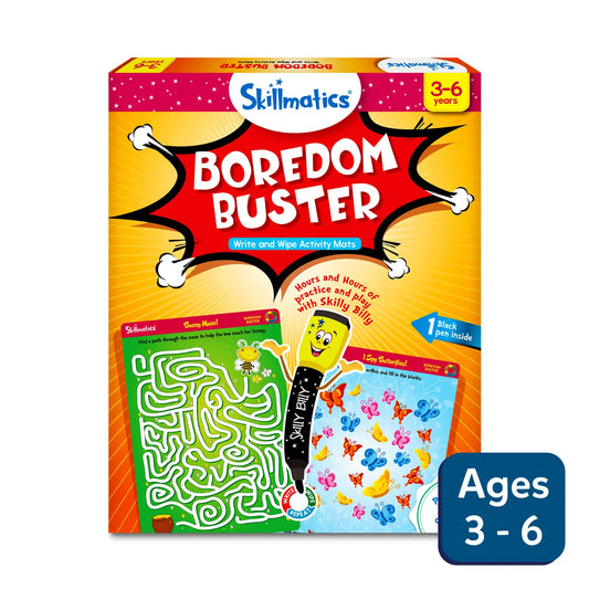 Boredom Buster | Reusable Activity Mats (ages 3-6)