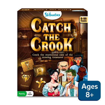 Catch The Crook | Strategy & mystery board game (ages 8+)