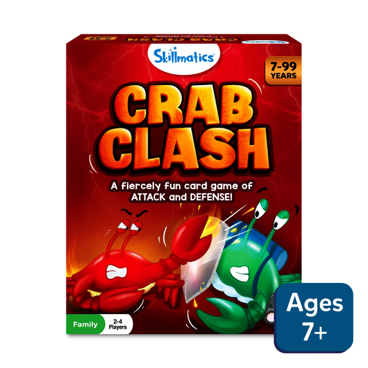 Crab Clash | Fierce Card Game of Attack and Defense (ages 7+)