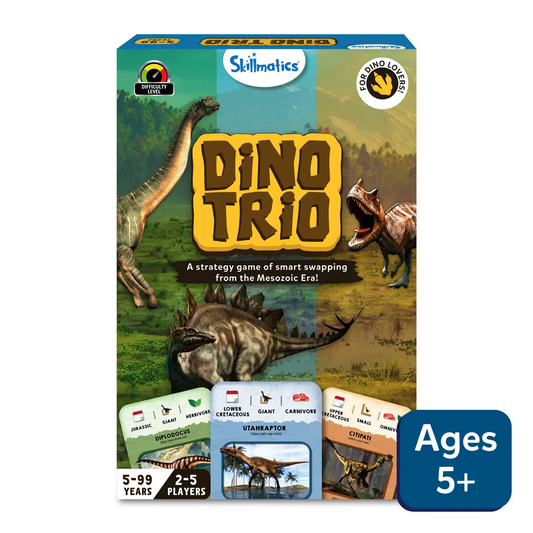 Dino Trio | Smart Strategy Game (ages 5+)