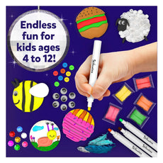 Kids craft kit from Disc-O Art for mess-free art activities for ages 4-12