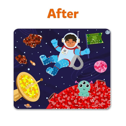 Dot it!: Outer Space | No mess sticker art (ages 3-7)