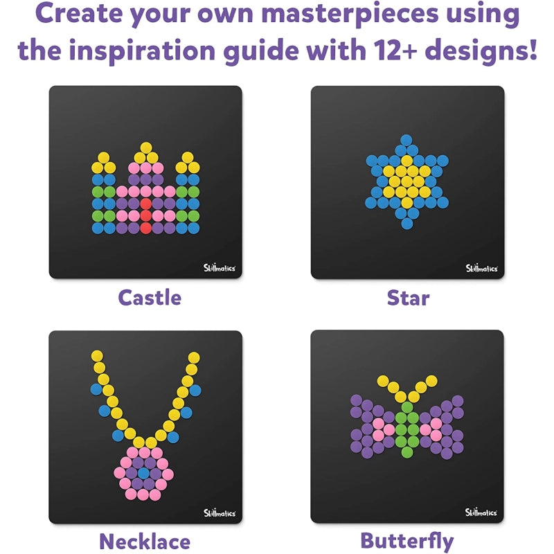 Dot It with Magnets: Unicorns & Princesses | Repeatable Magnetic Art Activity (ages 3-7)