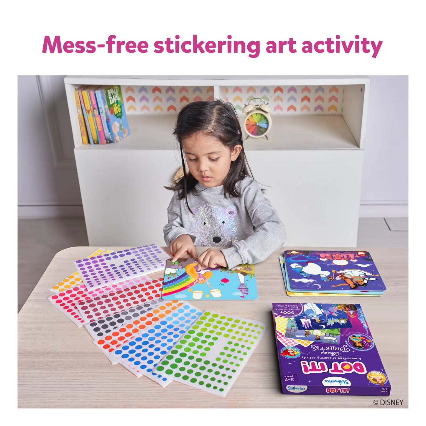 Dot it!: Disney Princesses | No mess sticker art (ages 3-7)