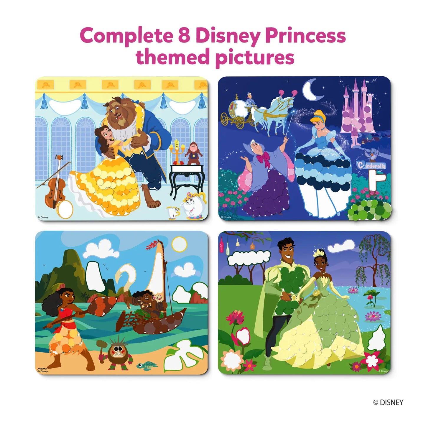 Dot it!: Disney Princesses | No mess sticker art (ages 3-7)