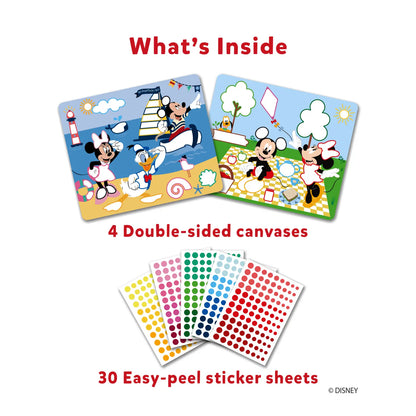 Dot it!: Mickey and Friends | No mess sticker art (ages 3-7)