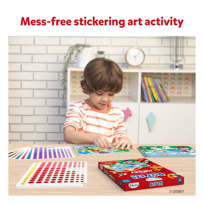 Dot it!: Mickey and Friends | No mess sticker art (ages 3-7)