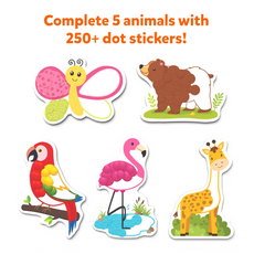Animal sticker activity set from Dot it Wild Farm Underwater Party Favors for kids