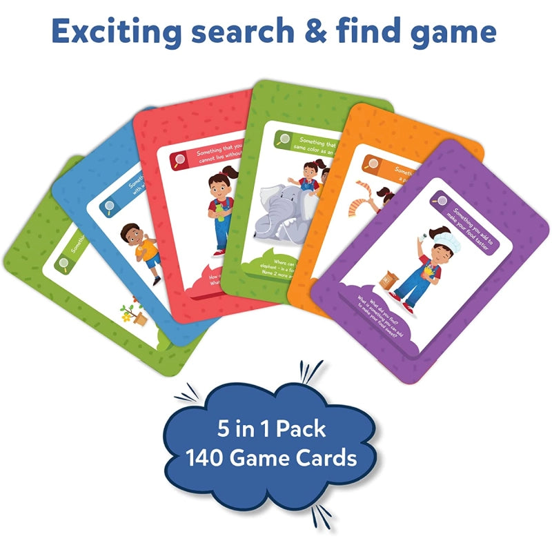 Found it Megapack (5 in 1) | Smart Scavenger hunt (ages 4-7)