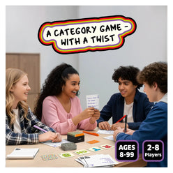 First to 5 | Quick Category Game with a Twist (ages 8+)