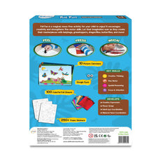 Foil Fun craft kit featuring bugs and butterflies for kids ages 4 to 9