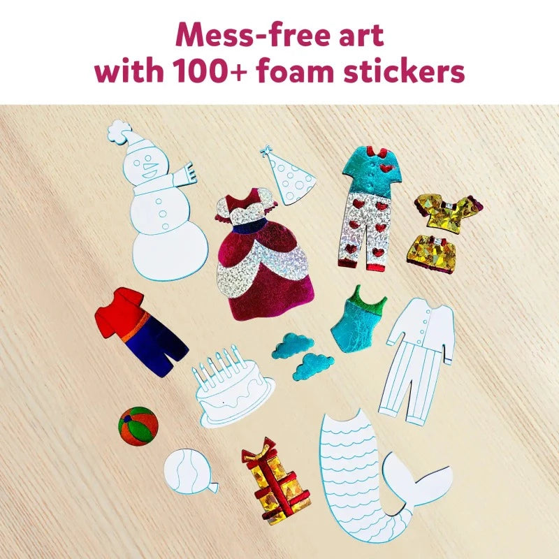 Foil Fun: Dress up! |  No Mess Art Kit (ages 4-9)