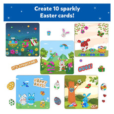 Easter card-making kit with foil accents from Foil Fun Easter Edition No Mess Art Kit