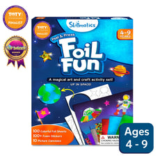 Foil Fun art and craft activity set from Foil Fun Up in Space No Mess Art Kit for kids