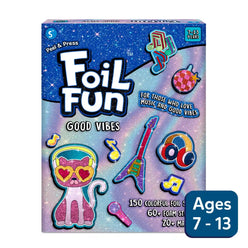 Foil Fun Groovy Beats sticker set from Foil Fun No Mess Magnetic Art Kit for ages 7-13