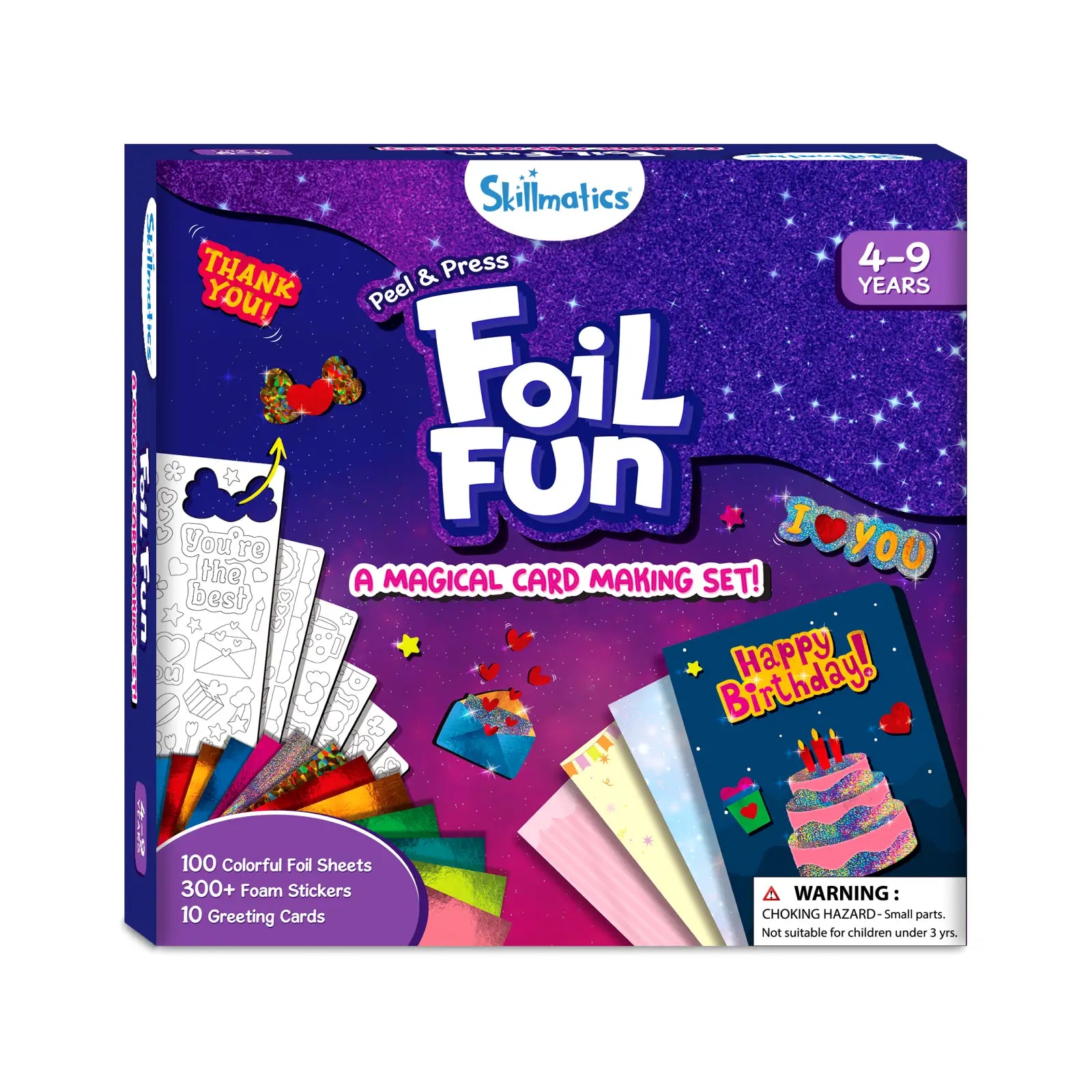 Foil Fun Card Making Set No Mess Art Kit for Kids Ages 4-9