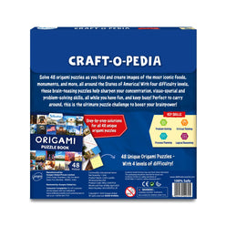 Origami puzzle book from Craft-O-Pedia All Around The USA for ages 7 and up