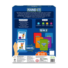 Found It Megapack 5 in 1 Smart Scavenger Hunt game box for kids ages 4-7