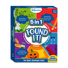 Found It Megapack 5 in 1 Smart Scavenger Hunt game box for kids ages 4-7