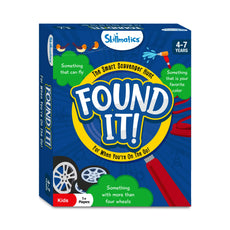 Found It! Travel Edition smart scavenger hunt game box for kids ages 4-7