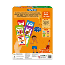 Educational card game Found It! Combo for indoor and outdoor play ages 4 to 7