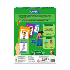 Found It Outdoor Edition smart scavenger hunt game box for kids ages 4-7
