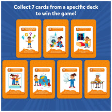 Educational card game from Found it Megapack 5 in 1 Smart Scavenger Hunt for ages 4-7