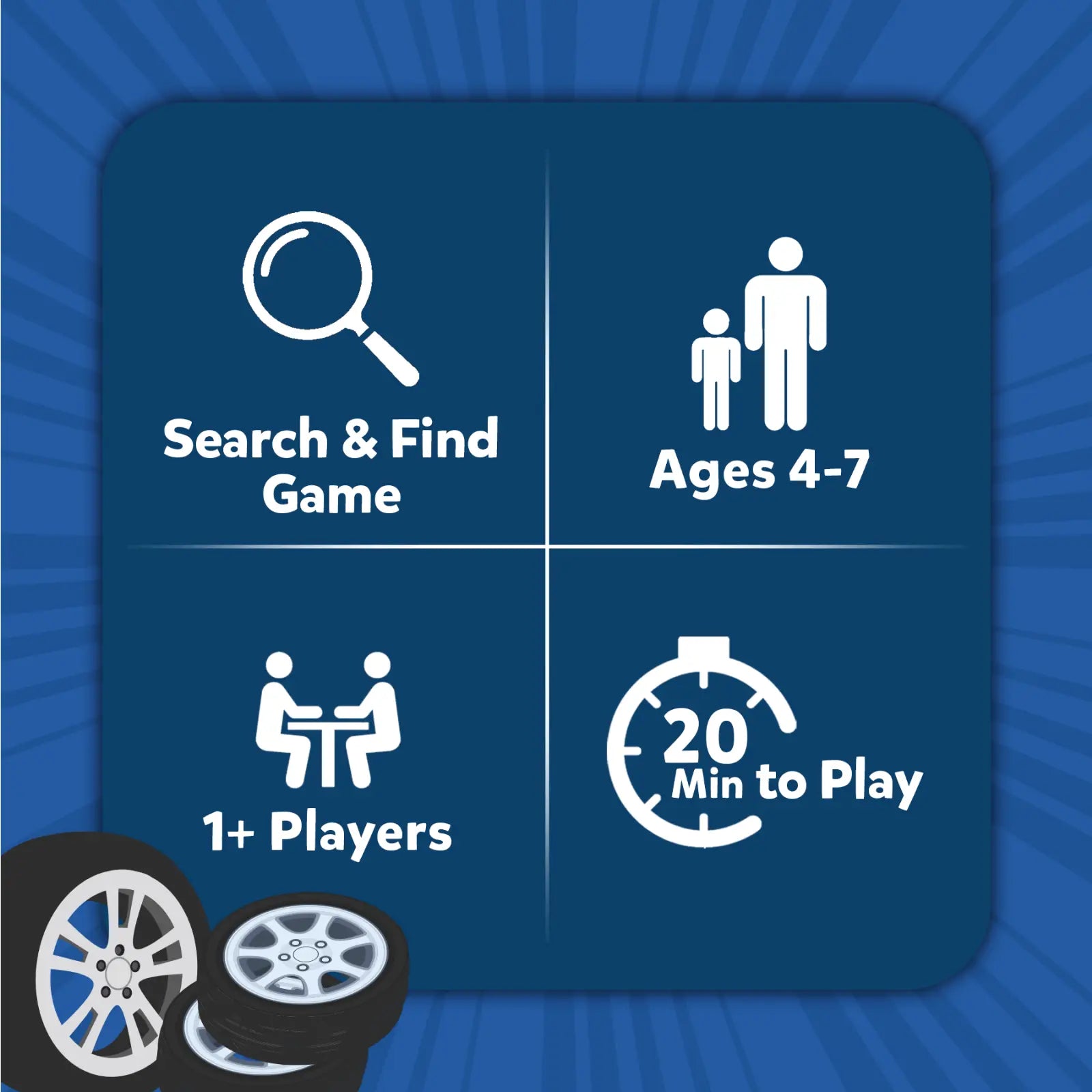 Search and find game information for Found It! Combo Indoor and Travel for ages 4-7
