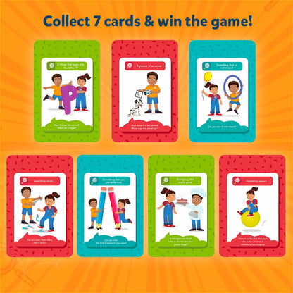 Educational game cards from Found It! Combo Indoor Travel for kids ages 4-7