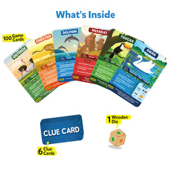 Animal-themed card game from Guess in 10 Animal Planet Mega Pack for ages 6 plus